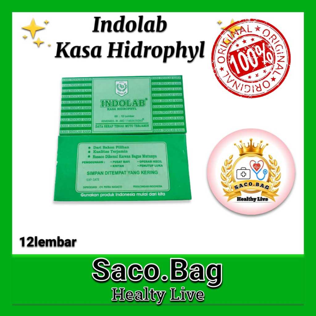 Kain Kasa Indolab | Kasa Indolab | Kasa Hidrophyl | Kasa steril | Kain Kasa Steril