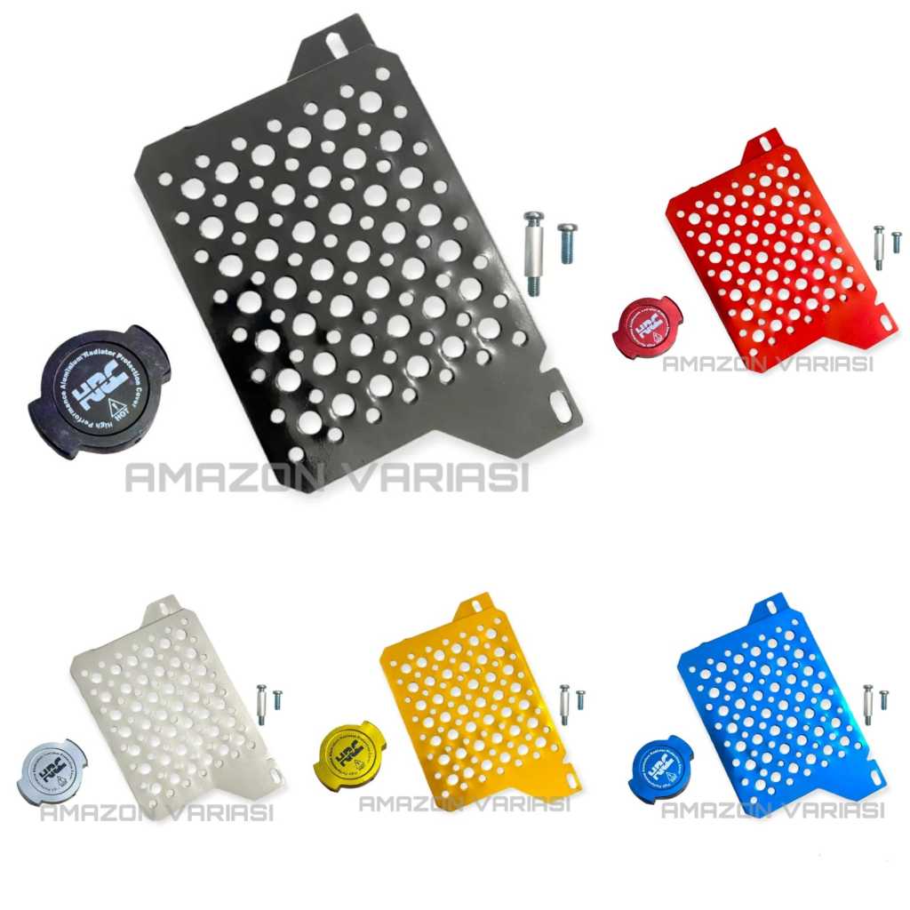 PAKET 2IN1 COVER RADIATOR NMAX LEXY AEROX PLUS BAUT BOSHING + COVER TUTUP RADIATOR CAP FULL CNC MODE