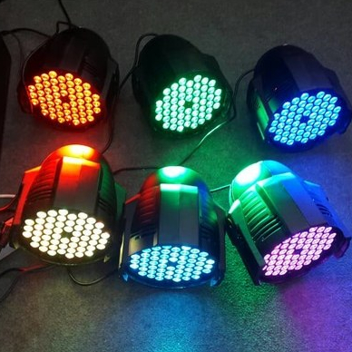 JUAL LAMPU ORIGINAL LAMPU PAR LIGHT 54X3W FULL COLOR 3IN1 PAR LED 54 FULL COLOR