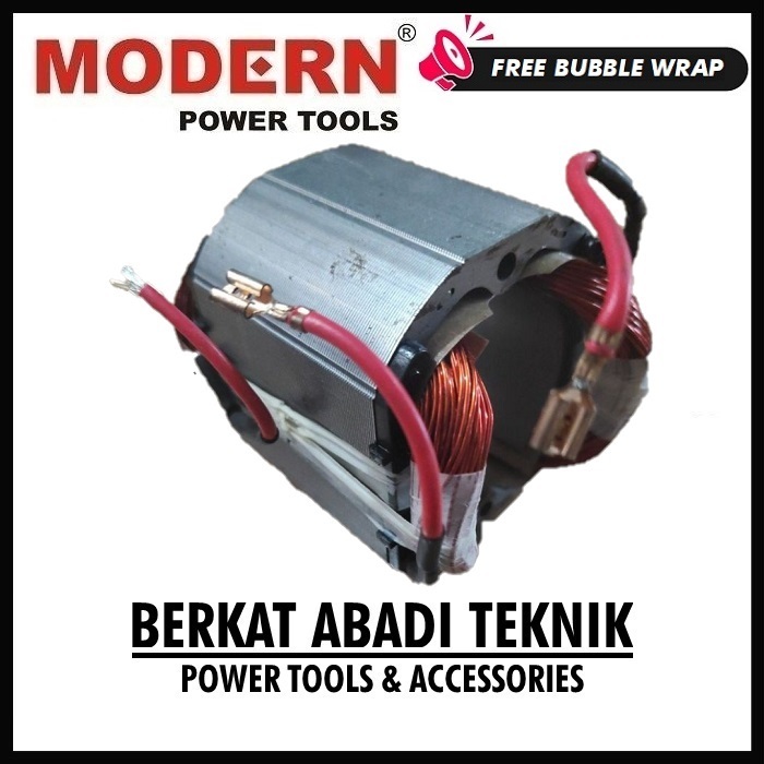 MODERN Stator M-608 Gulungan Lilitan Rumah Armature Angker Mesin Table Saw Gergaji Meja Circular M60