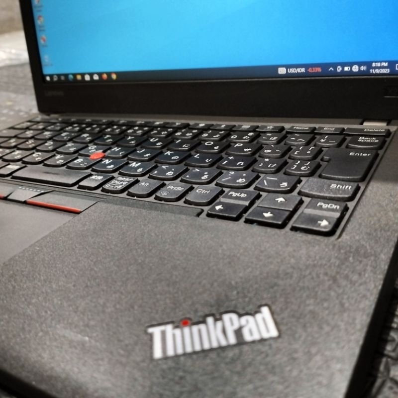 laptop second Lenovo thinkpad core i5 GEN7 ram 8gb SSD 256gb