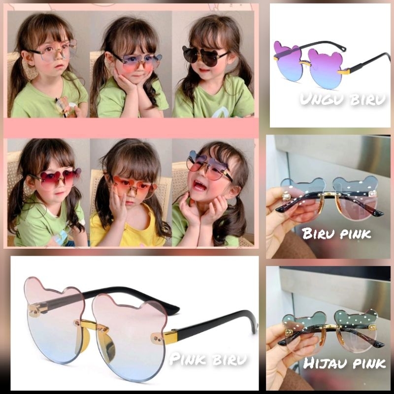 kacamata anak Mickey, kacamata anak perempuan