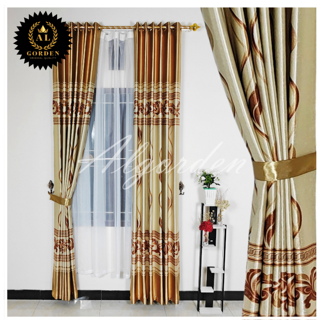 Gorden Jendela Minimalis Mewah Elegan Buat Ruang Tamu