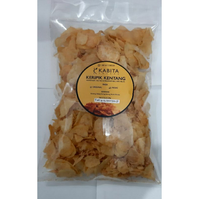 

Keripik kentang ebi bawang premium (ori)