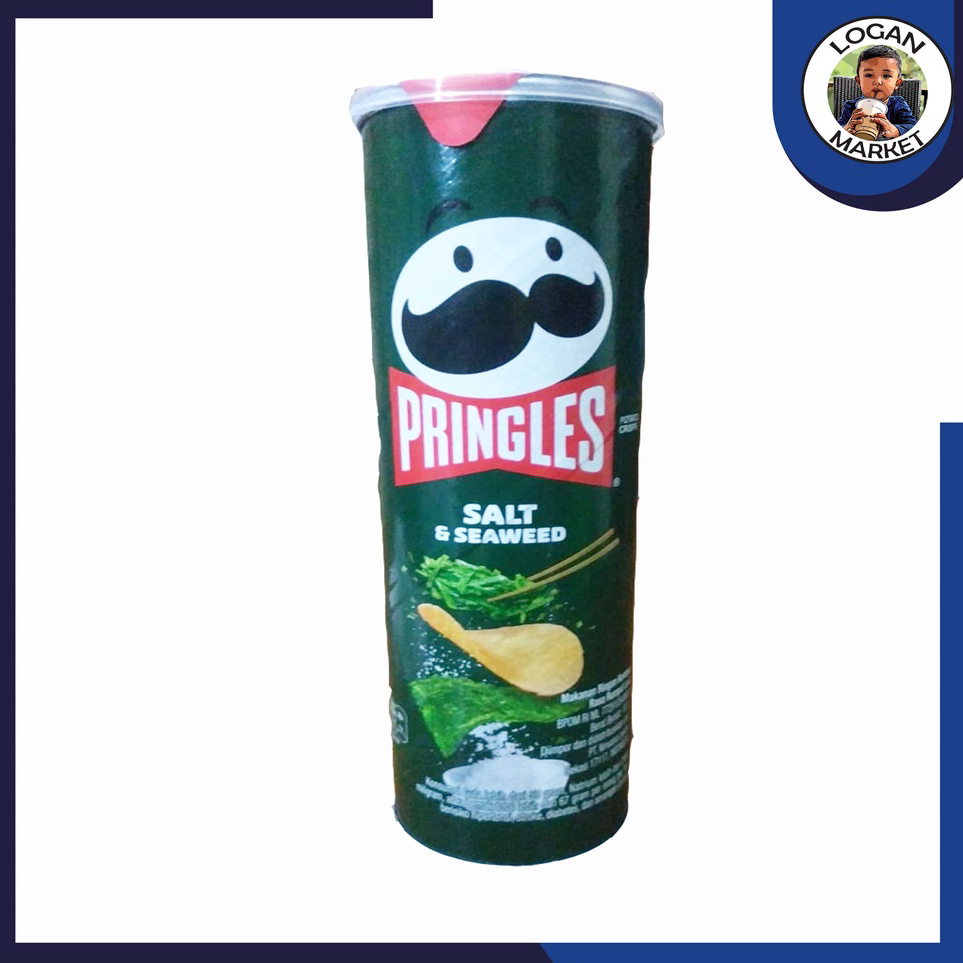 

⚡GROSIR⚡ Pringles Salt & And Seaweed Rumput Laut 107gram 107 gram