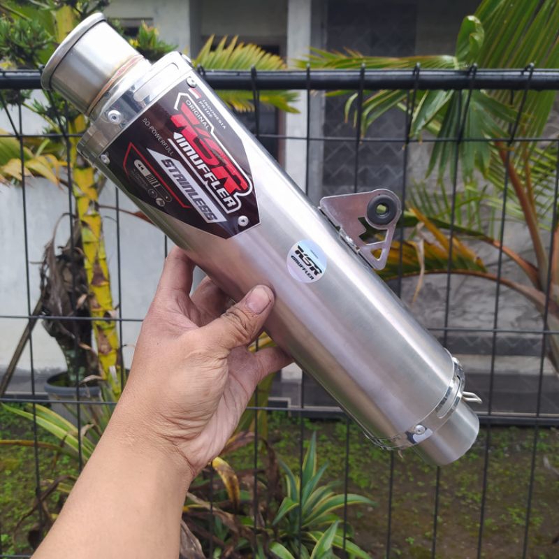SLINCER KSR MUFFLER ORIGINAL TYPE BULAT CINCIN DBS