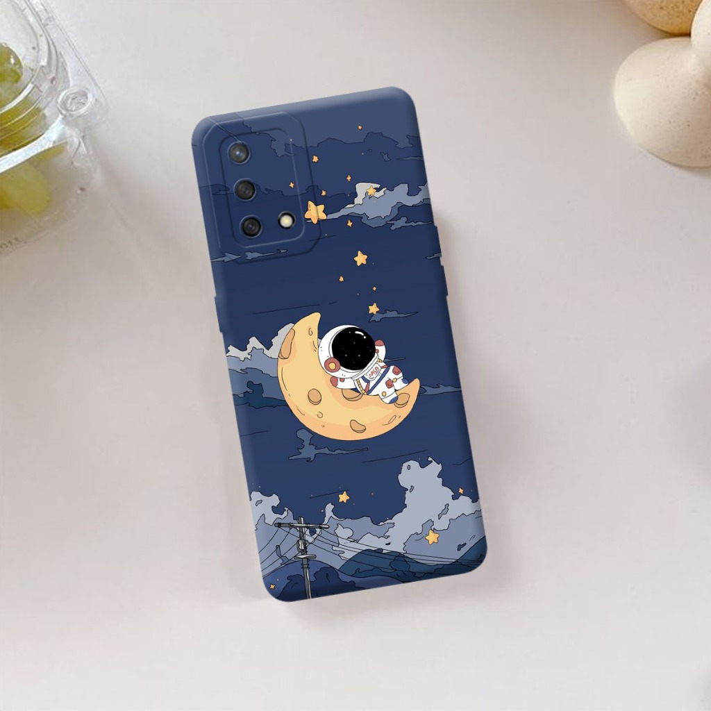 Case Oppo A74 4G / Oppo A95 4G Silikon Hp Keren Casing Lucu Kes Murah 11