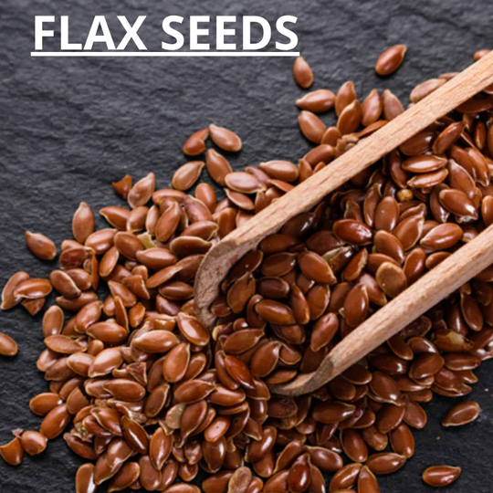 

ORGANIC BROWN FLAXSEED 100gr - Flax Seeds Flaxseeds Flax seed Biji Rami 100 Gr