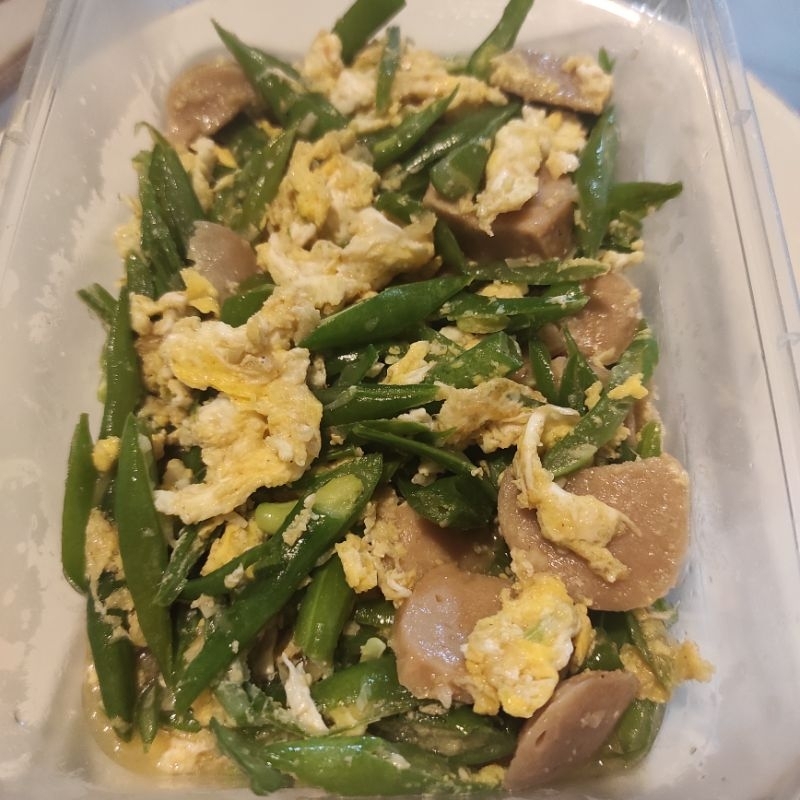 

Tumis Buncis Telor Sambal Lauk pauk siap saji