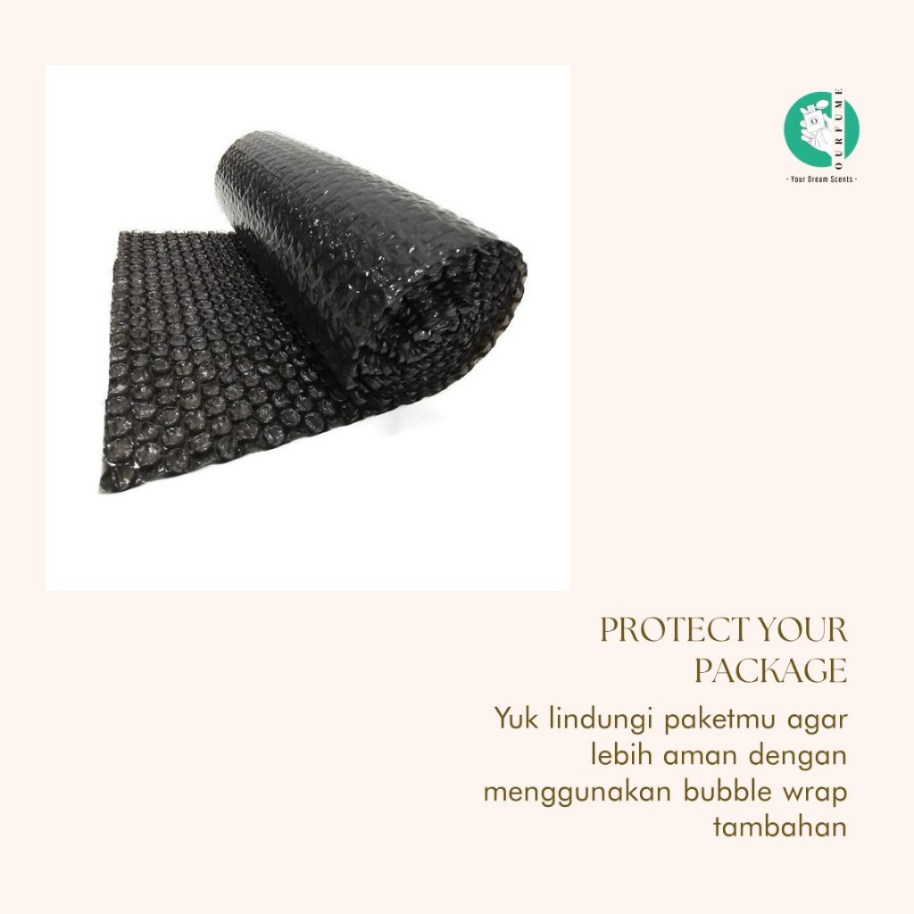 

Tambahan Bubble Wrap Pengemasan