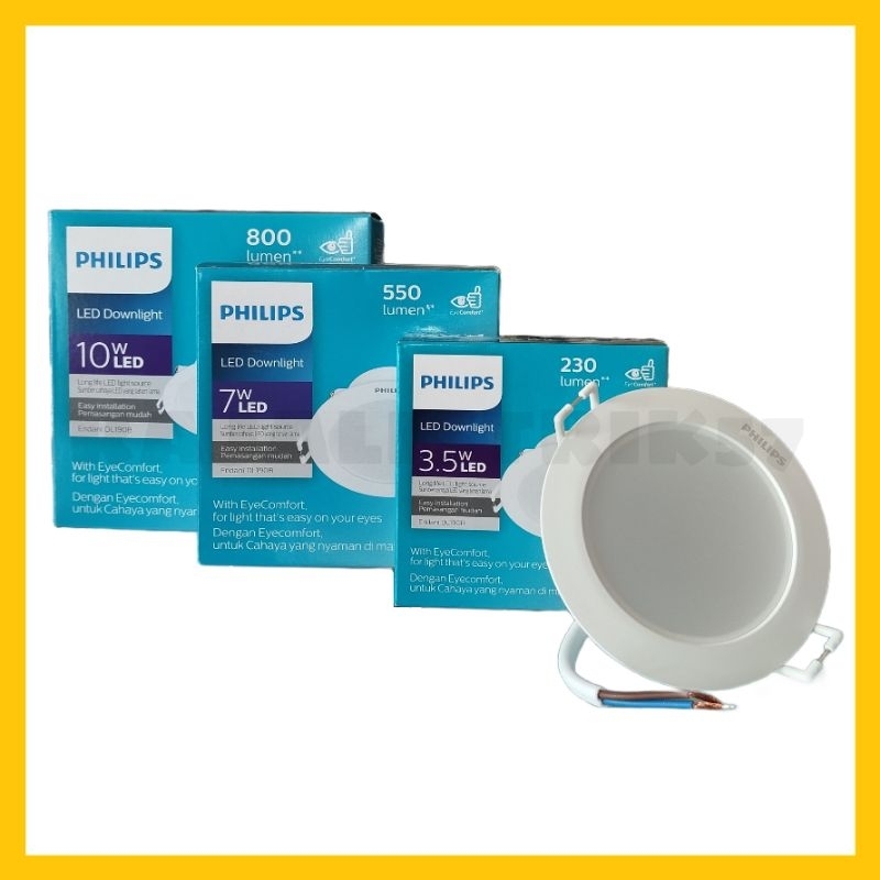Eridani Lampu Downlight Philips Eridani 3.5W 7W 10W Putih White