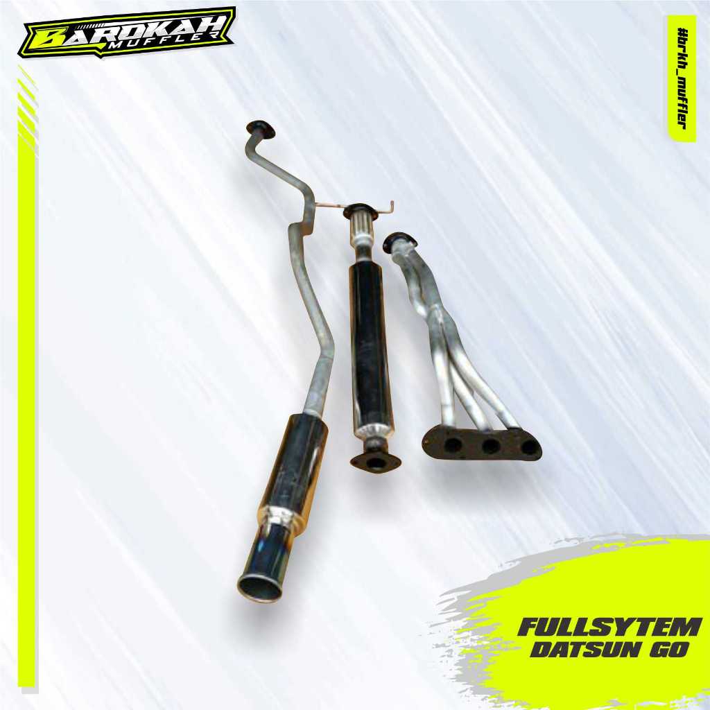 KNALPOT FULLSYSTEM DATSUN GO