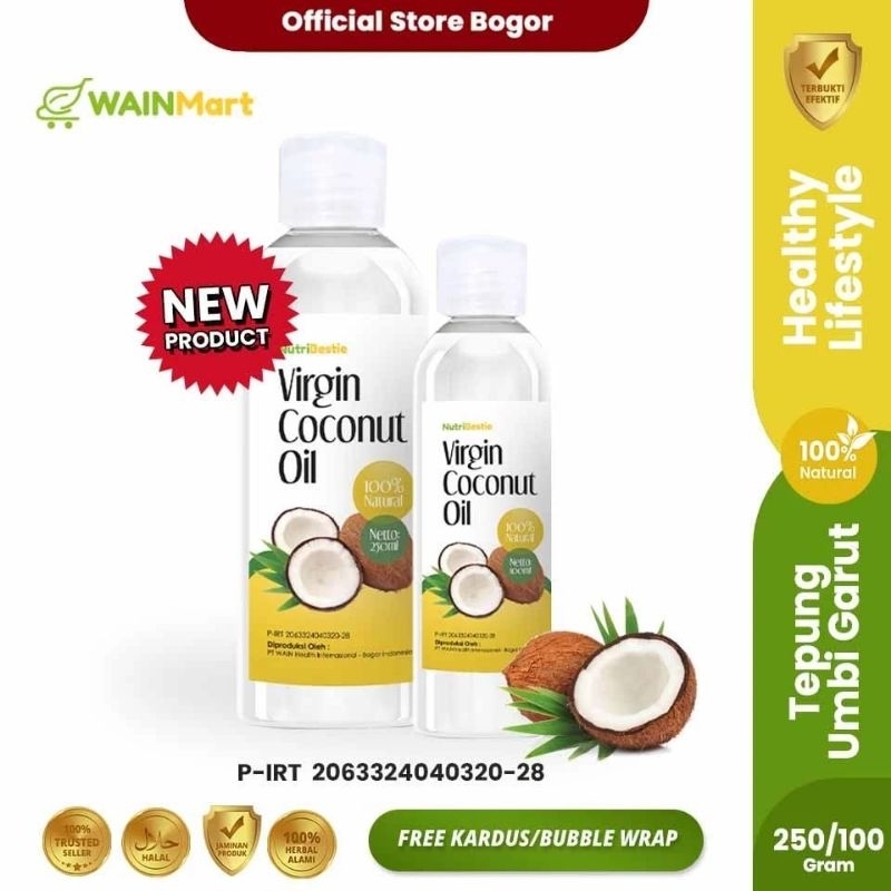 

0VCO Virgin Coconut Oil Minyak Kelapa Sehat untuk MPASI Diet Pencernaan Kulit dan Meningkatkan Imunitas Tubuh