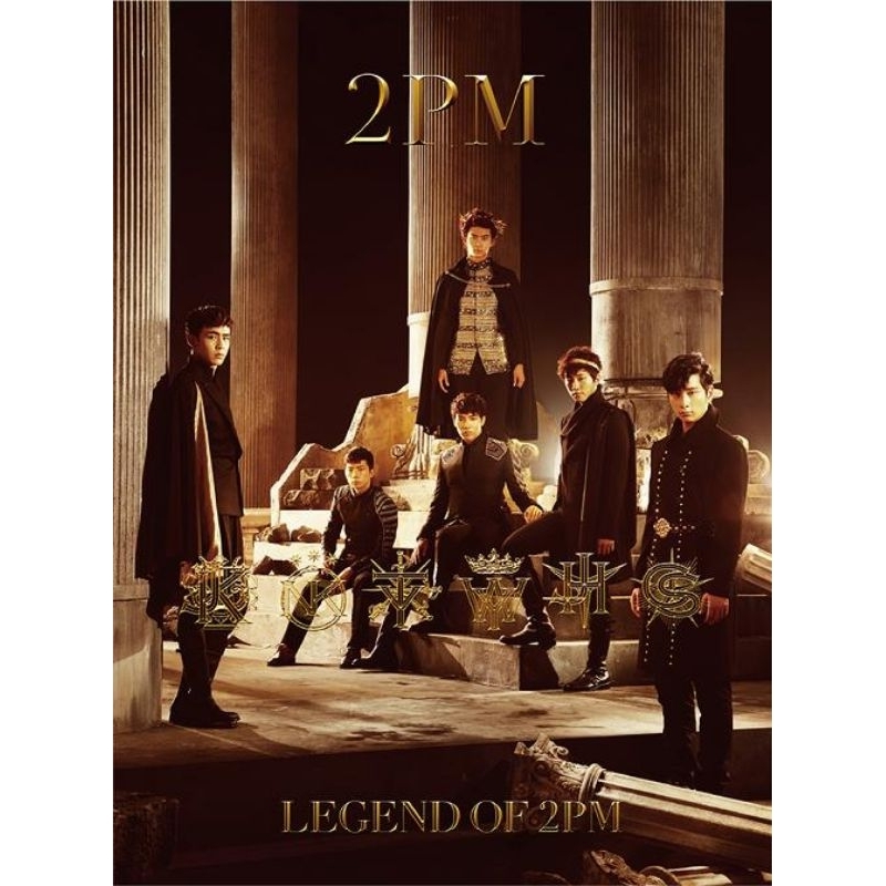 2PM 2nd Japanese Album Legend Of 2PM [w/ DVD, Limited Edition / Type A] SEALED