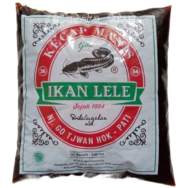 

[340ml] KECAP IKAN LELE/KECAP MANIS/KECAP LELE/KECAP REFFIL