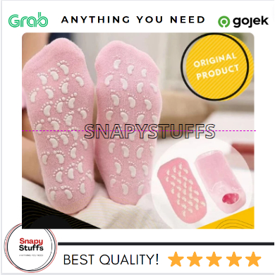 Moisturising Spa Gel Socks / Spa Gel Sock / Kaos Kaki Pelembab SS