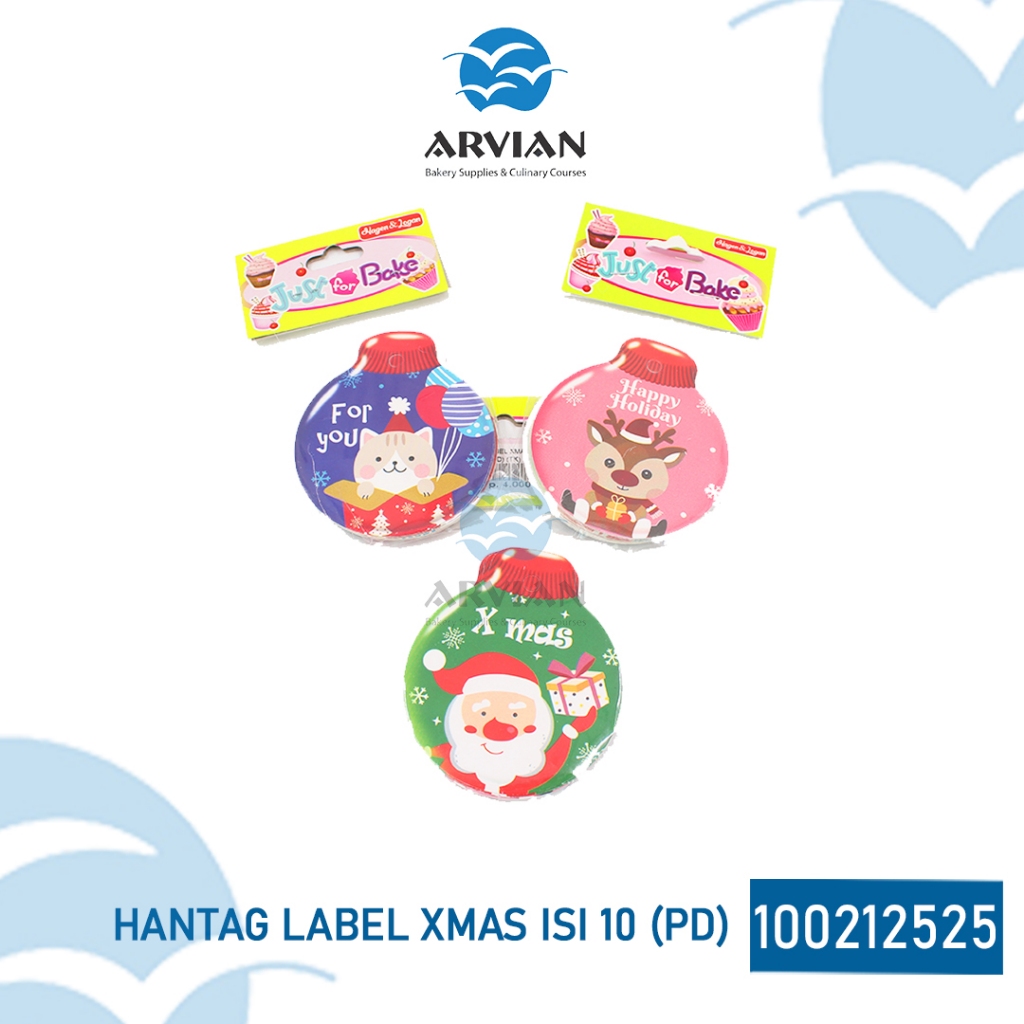 

Hantag Label Xmas isi 10