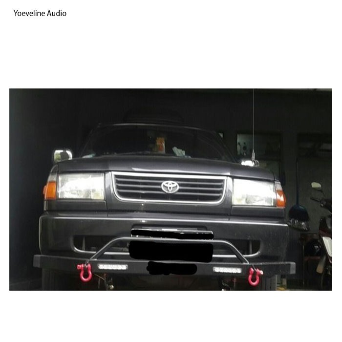 Tanduk Besi ARB Pelindung Bumper Depan Mobil Kijang LGX