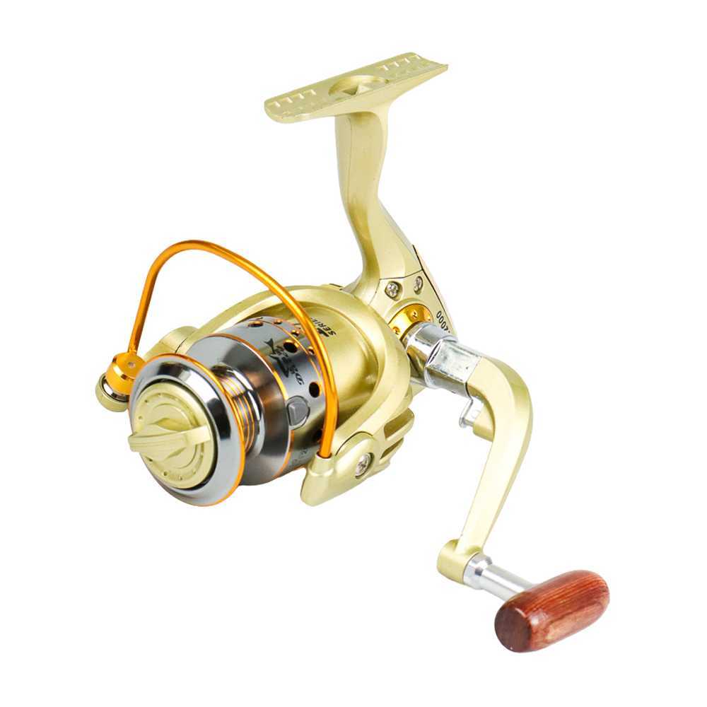 Alat Gulungan PancingfJX2000 Reel Pancing Spinning 12 Ball Bearing 5.5:1