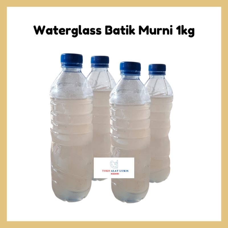 Waterglass Kental 1kg / Pengunci Warna Remasol
