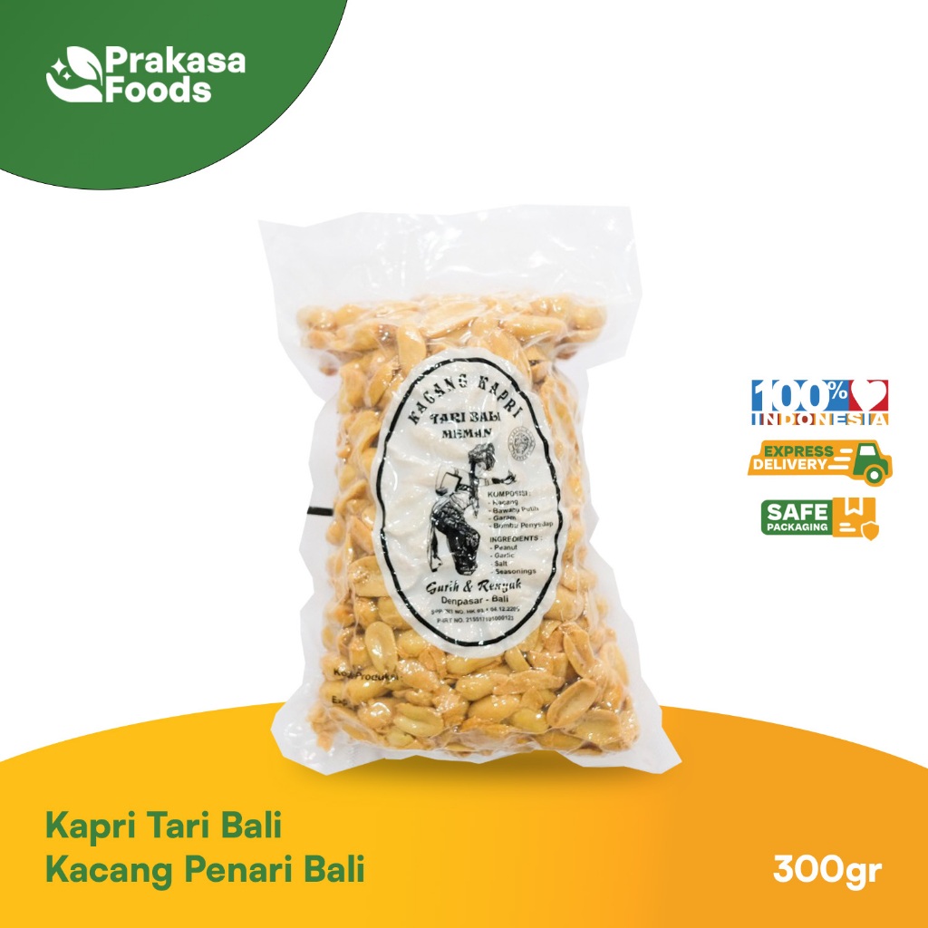 

Kacang Kapri Tari Bali 300gr