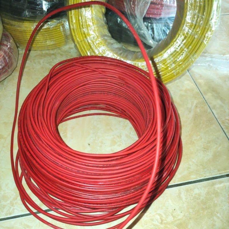 kabel NYA ENGKEL single ukuran 1,5 mm | 2,5 mm | 6 mm bukan tembaga