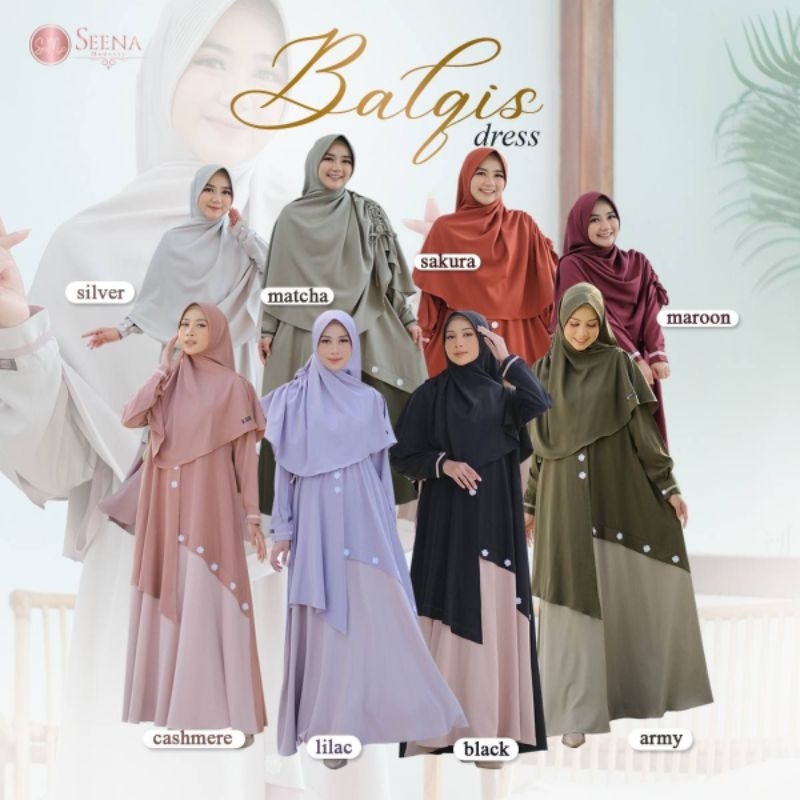 RIHAIA | Balqis Mom Dress by Seena Modesty