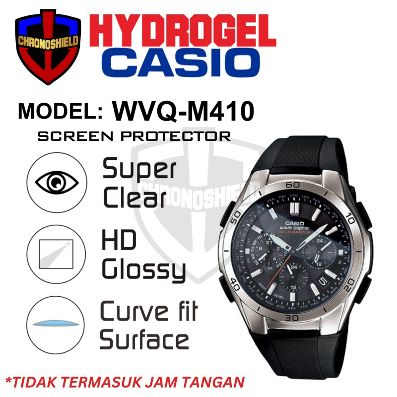 Antigores Jam Tangan Casio WVQ M410 Wave Ceptor Hydrogel