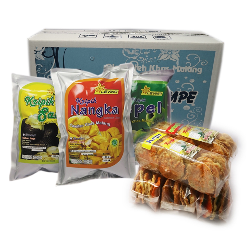 

PAKET KERIPIK TEMPE & KERIPIK BUAH OLEH OLEH MALANG