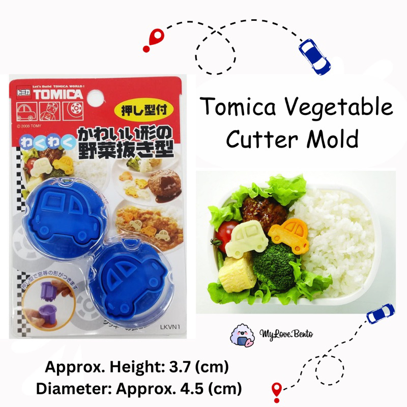 Tomica Food Cutter Pemotong Keju Sayur Bentuk Mobil