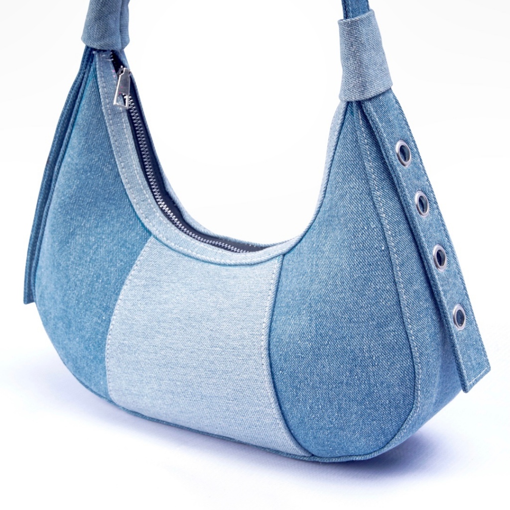 House Of We.Kala - Tas Bahu Wanita Rachel Denim Bag Tas Wanita