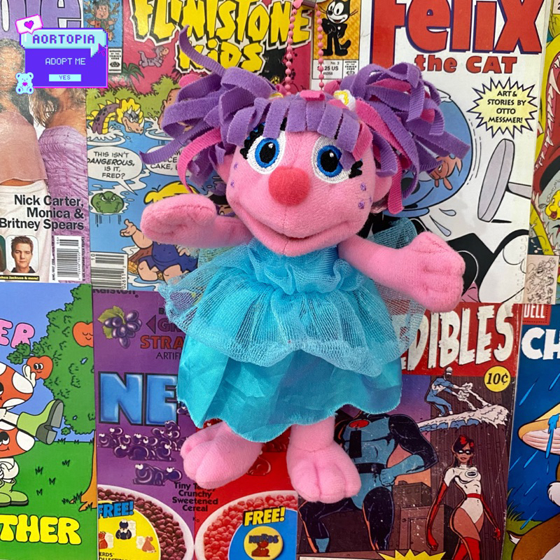 MINI ABBY CADABBY SESAME STREET VINTAGE ORIGINAL MATTEL X SESAME STREET