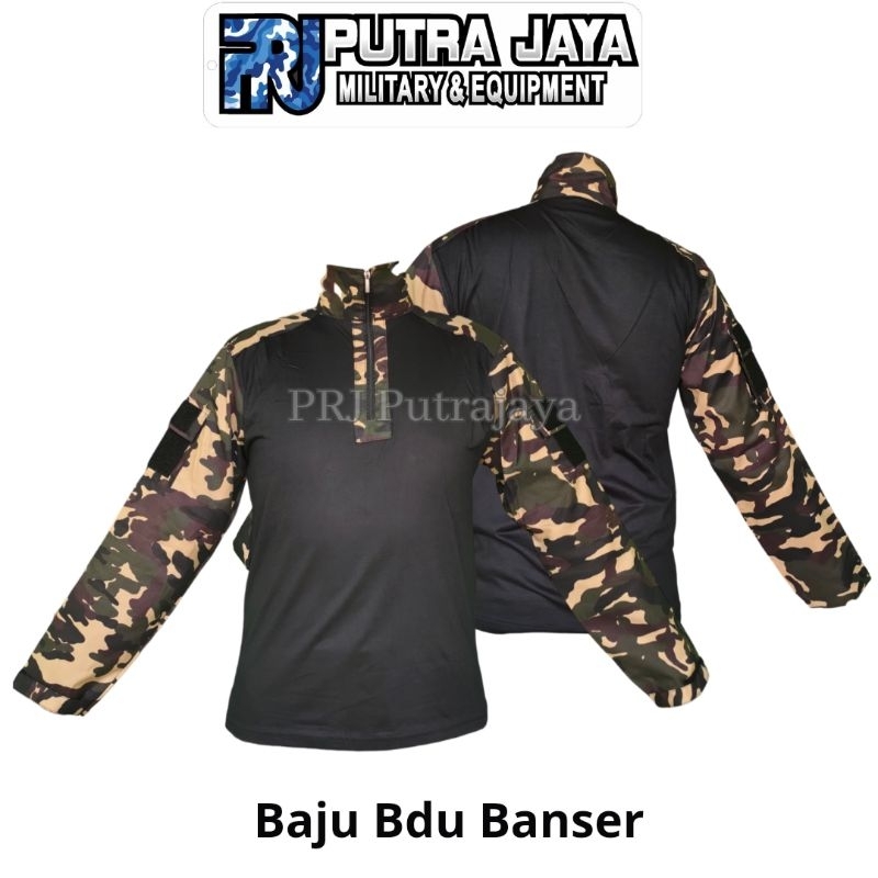 BAJU TACTICAL BDU BANSER BDU LORENG BANSER
