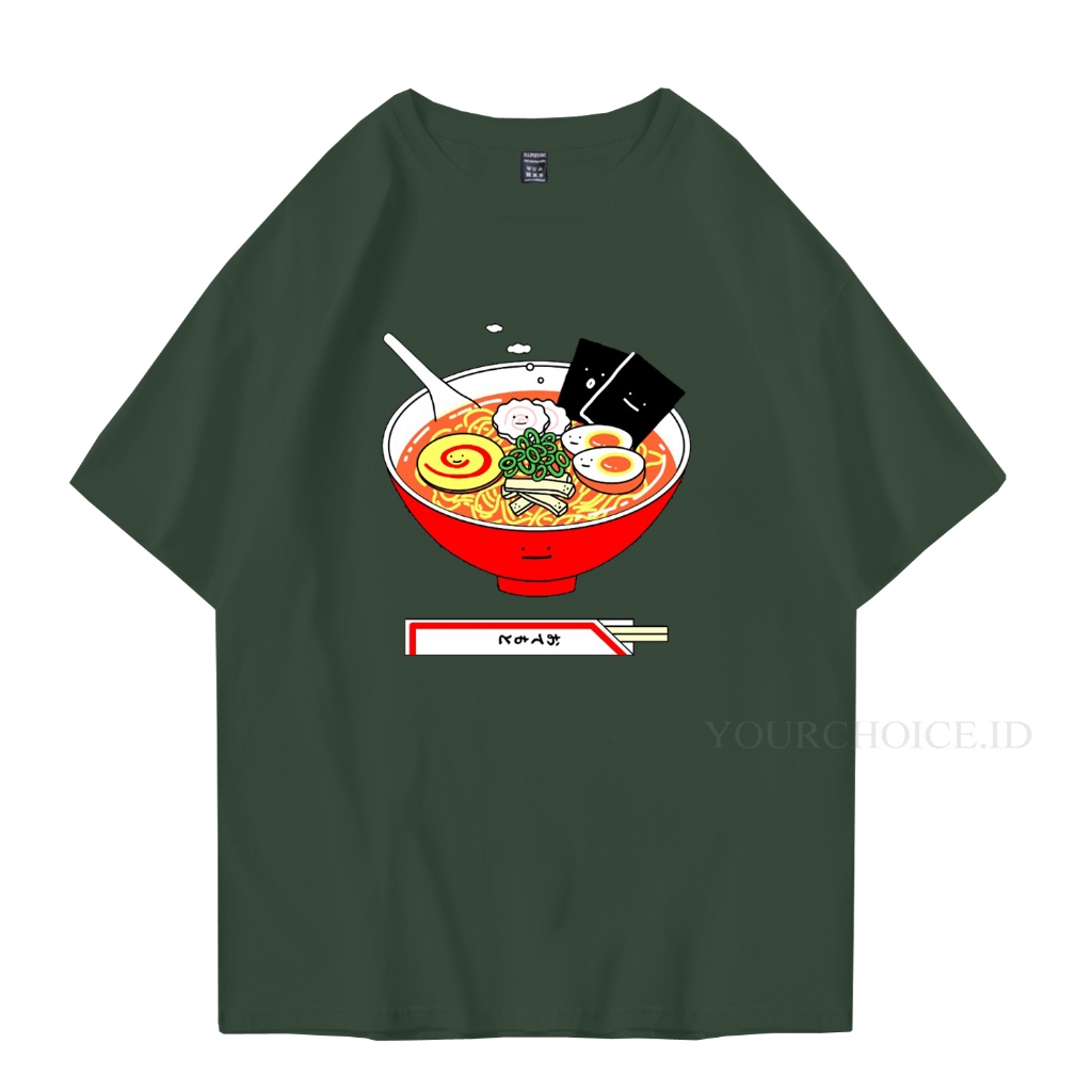 YOURCHOICE.ID Kaos Oversize SAGE GREEN x ARMY GREEN