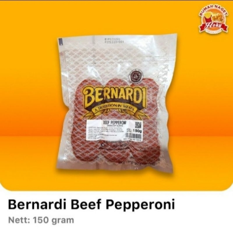 

Bernardi Beef Pepperoni 150 gr