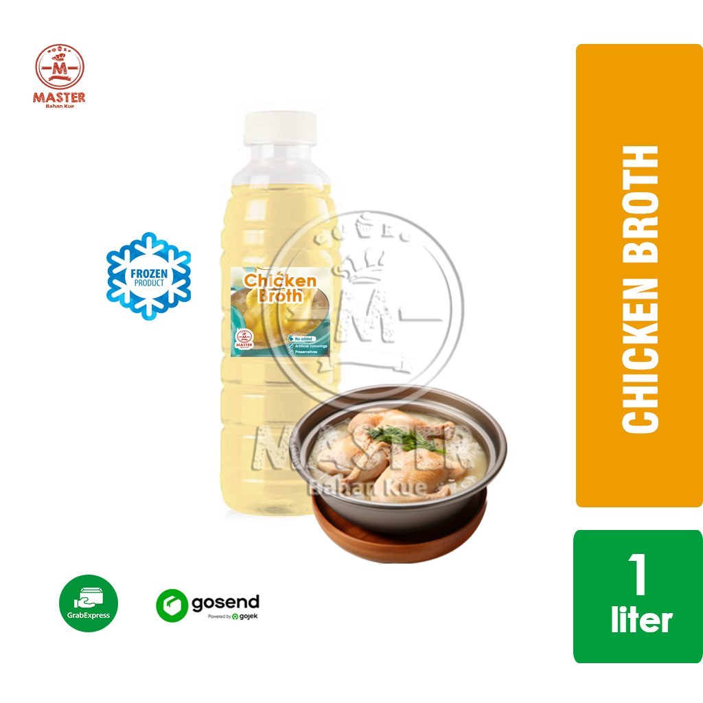 

Kaldu Ayam Frozen Chicken Broth 1 Liter [KHUSUS INSTANT]