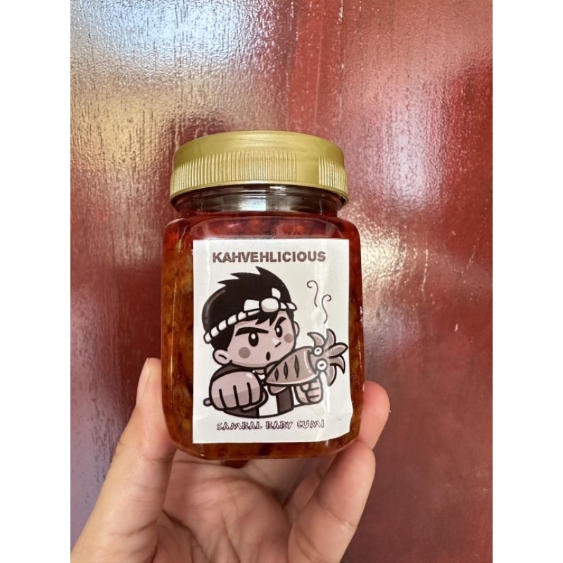 

Ready Stock Sambal Baby Cumi Spesial 150gr