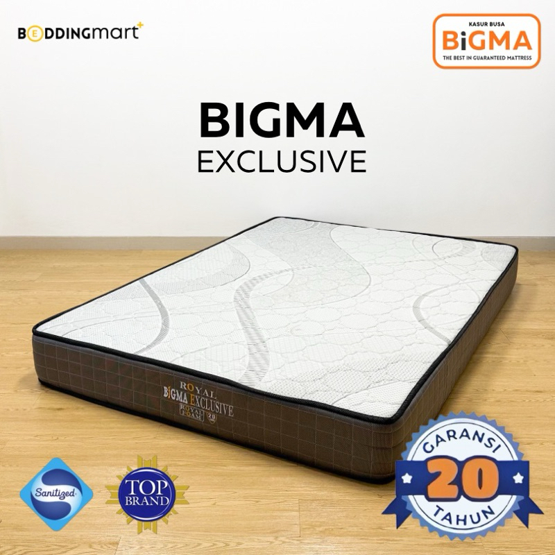 BIGMA Kasur Busa EXCLUSIVE Mattress D24 / Royal Foam Inside / Tebal 21 cm