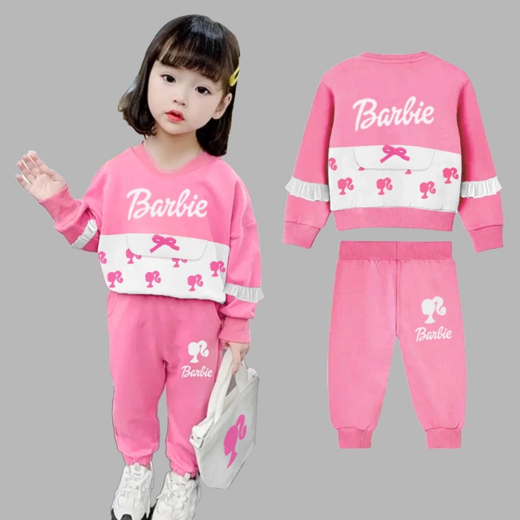 SWEATER ANAK PEREMPUAN BERBIE MALIKA USIA 1-5 TAHUN//SWEATER ANAK PEREMPUAN TERBARU//SWEATER ANAK PE