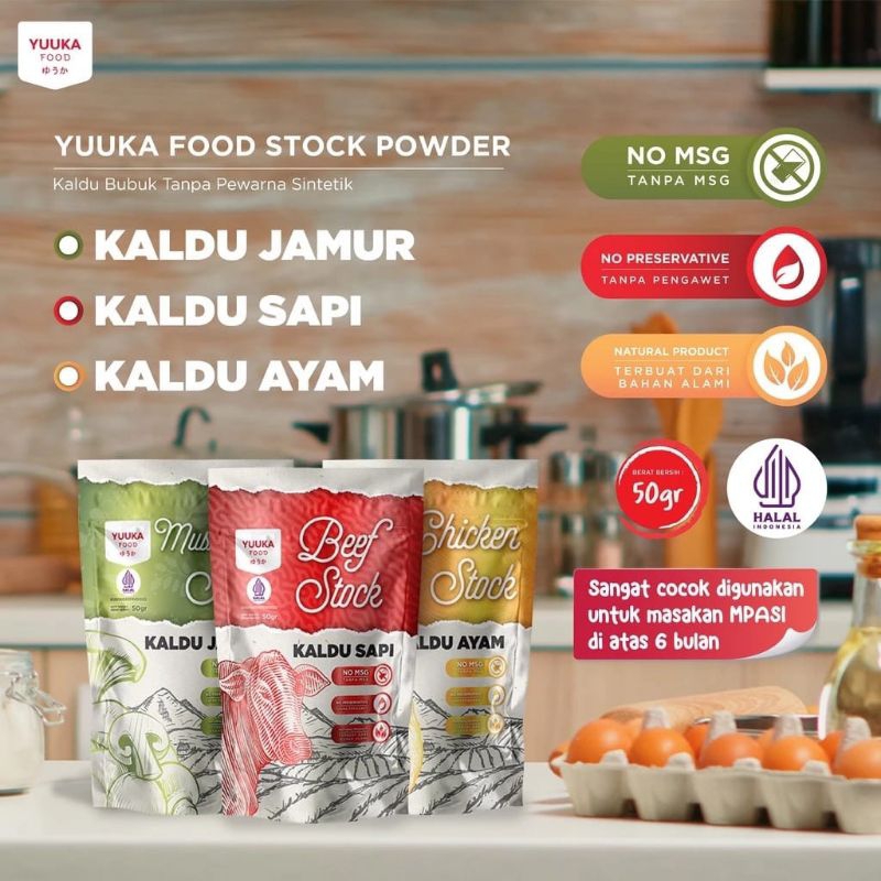 Yuuka Food Kaldu 50g