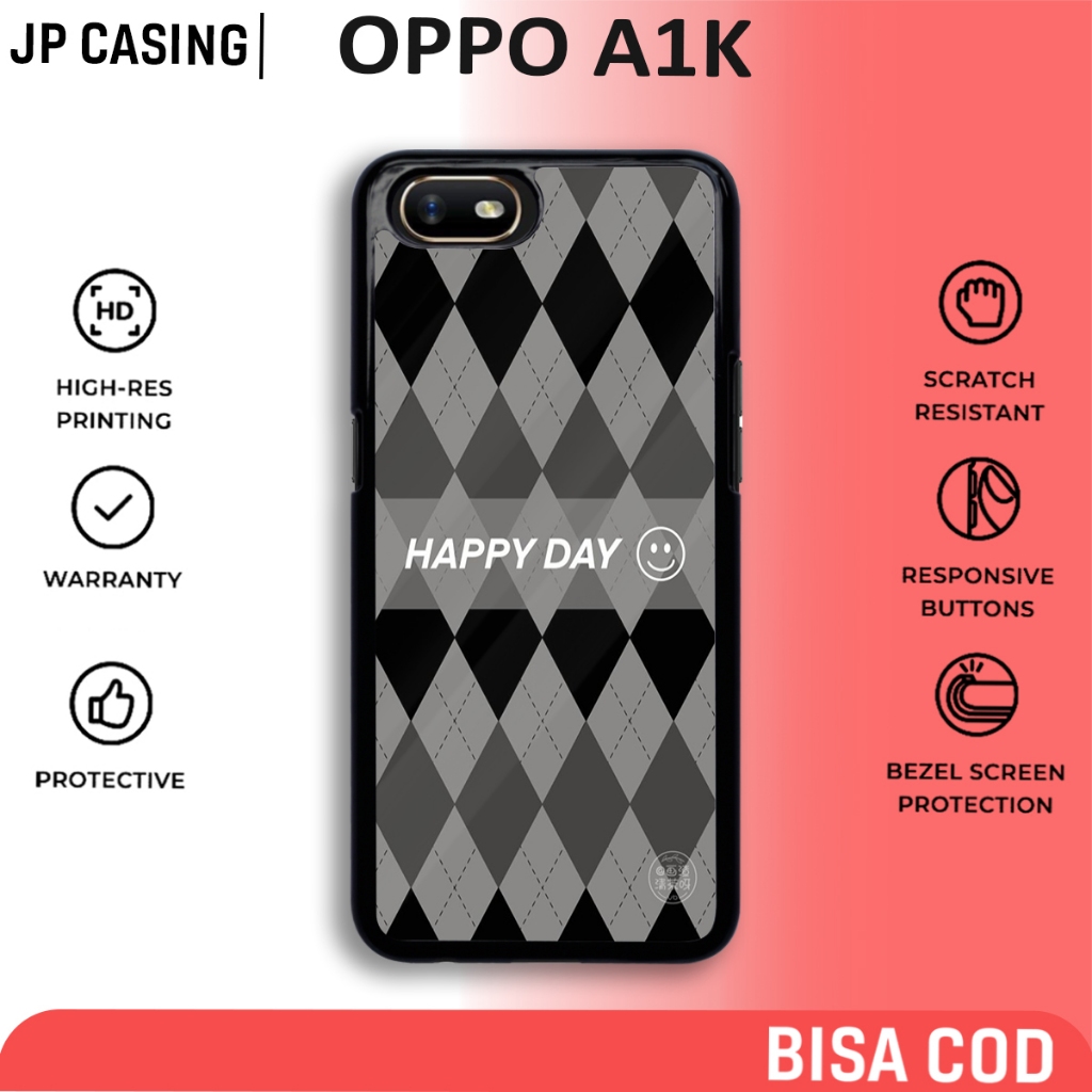 case oppo a1k terbaru motif aesthetic cute 04 style desain keren lucu casing cowok cewek hp mewah ba