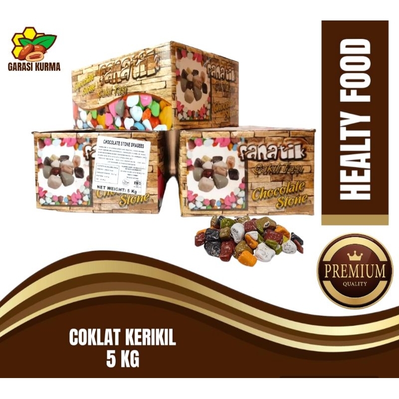 

COKLAT KERIKIL 5 KG COKLAT BATU