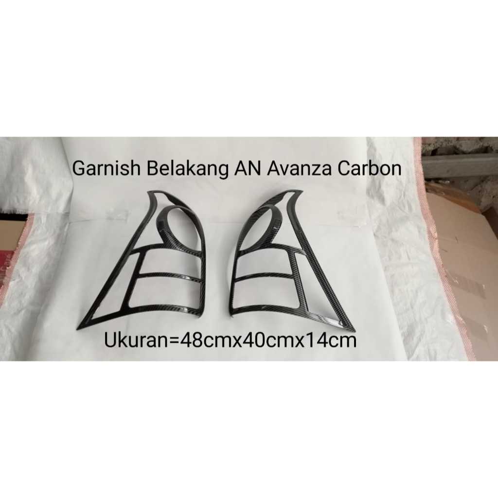 Garnish List belakang Lampu  garnish Lis lampu mobil all new avanza 2019 Depan cover garnish mobil a