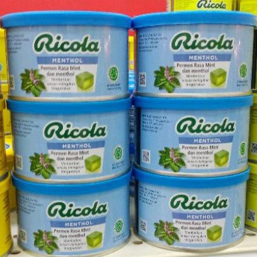 

Ricola Permen Rasa Mint & Menthol 100g