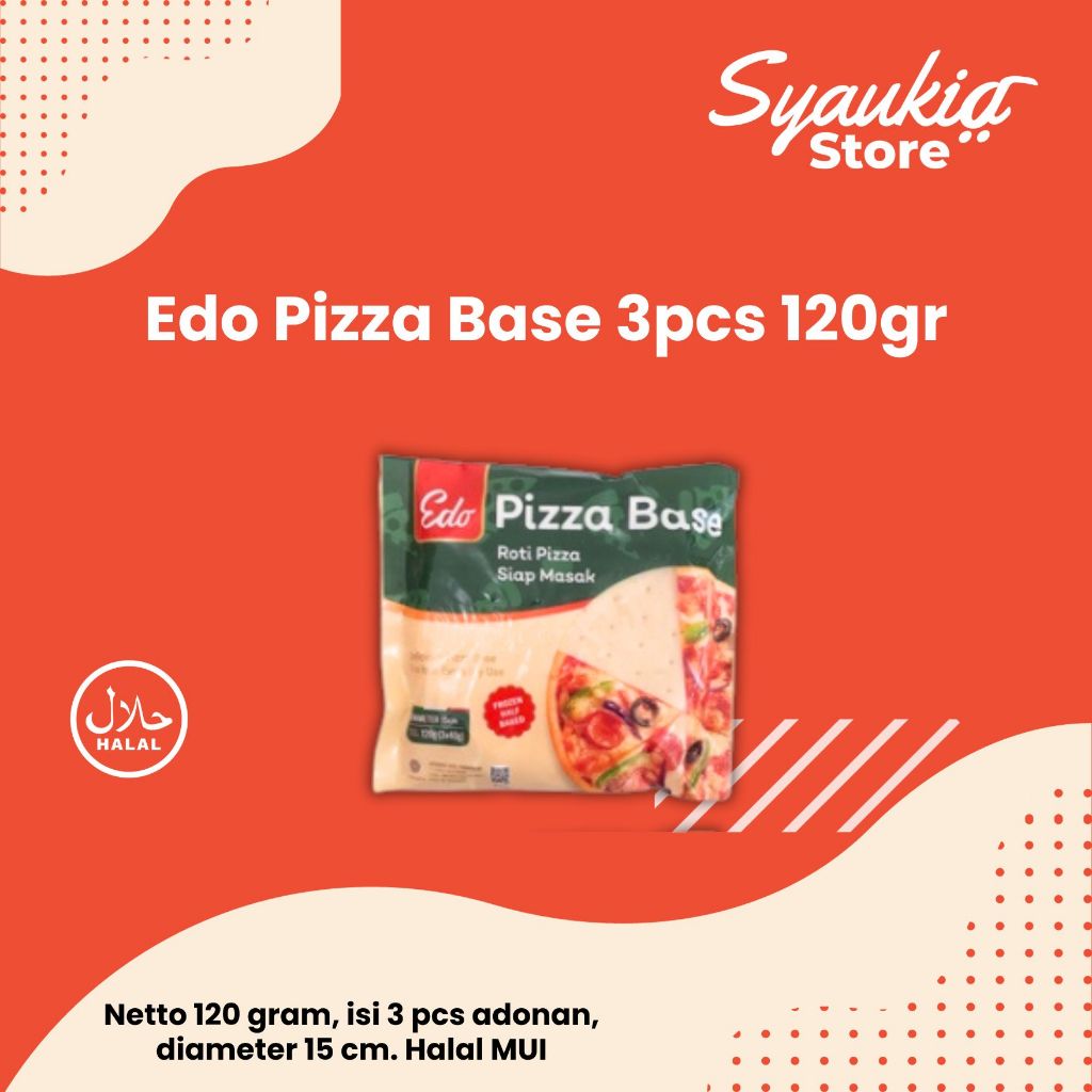 

Depot Mart Edo Pizza Base 3pcs 120gr