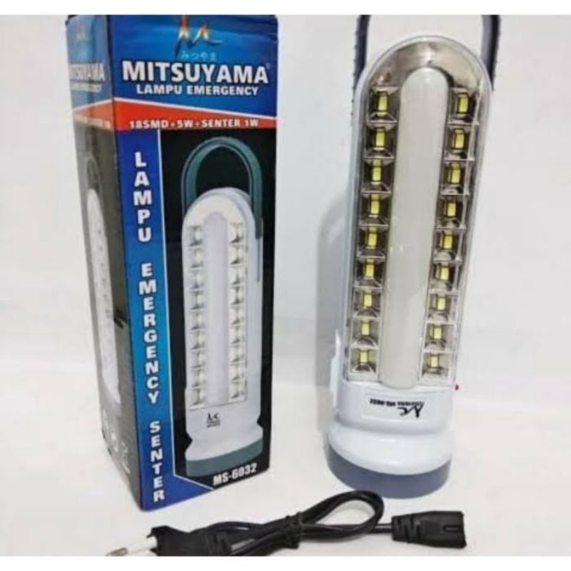 senter sentar lampu emergency darurat bisa ces cas dan bisa pake batrai batre AA ABC  kuat tahan lam