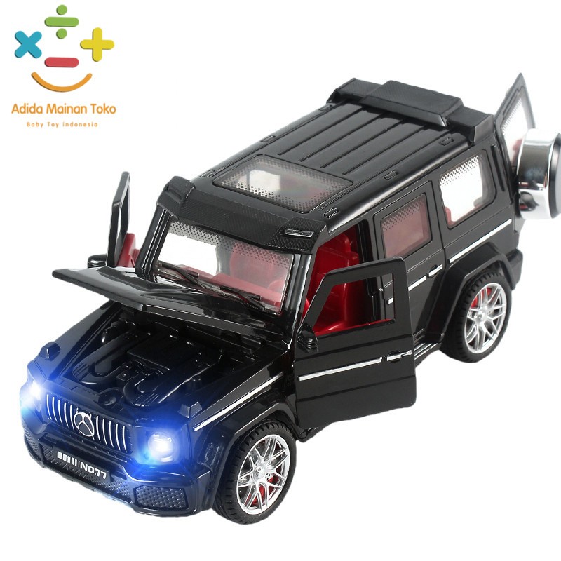 Adida Toys 1:50 Mainan Mobil Jeep Seluruh Pintu Mobil Dapat Dibuka Dan Dengan Musik