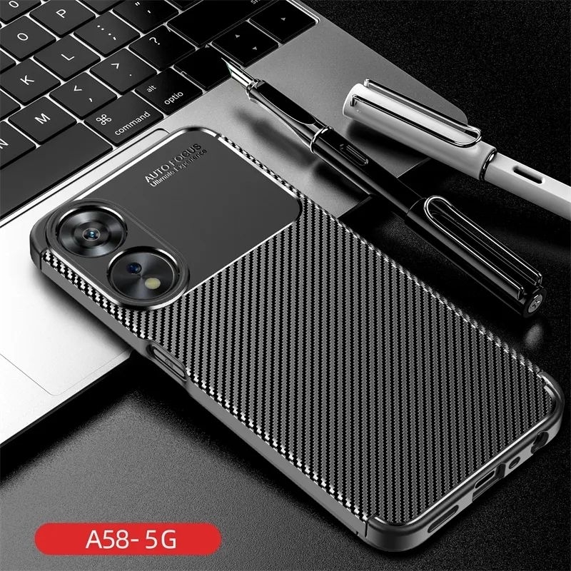 Casing Oppo A57 5G 2020 / A58 5G / A74 4G / A74 5G / A78 5G Softcase Auto Focus Original Premium Cov