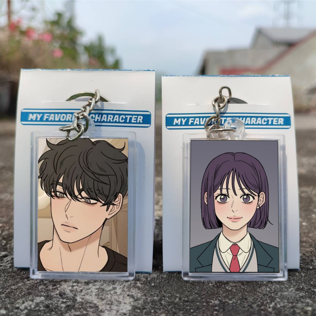Keychain Manhwa Webtoon Operation: True Love - Ganci Manhwa Webtoon Operation True Love - Gantungan 