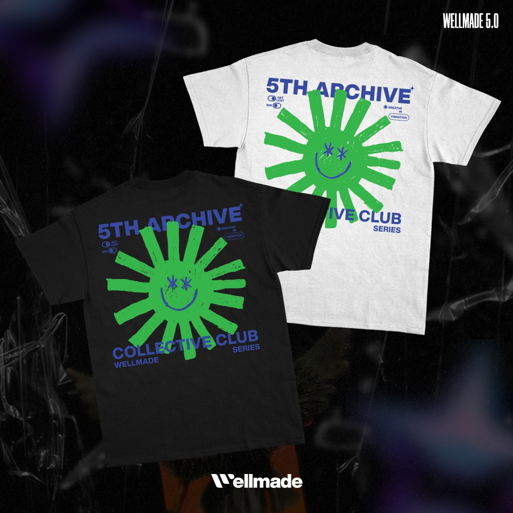 ARCHIVE T-Shirt - Wellmade 5.0 Basic Series - Wellmade Studio